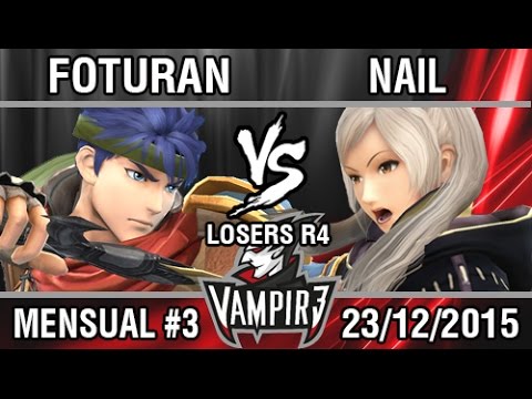 [Vampir3 Mensual #3] FotuRAN (Link, Ike) vs Nail (Daraen) SSB4 Losers R4