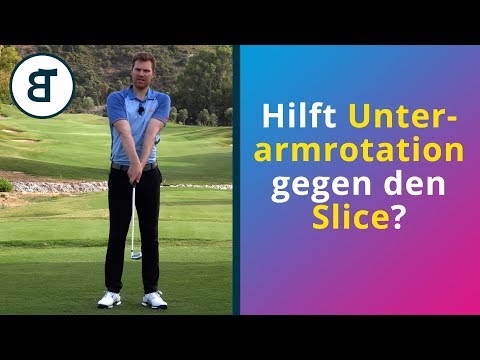 Hilft Unterarmrotation dabei, den Slice abzustellen? | Golftechnik |