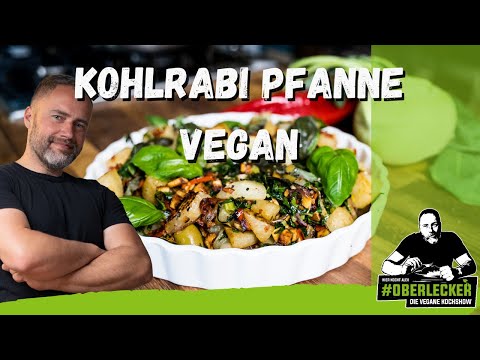 Pfannenfrisch gebratener Kohlrabi. Das musst Du ausprobieren! Schnell, deftig und OBERLECKER!