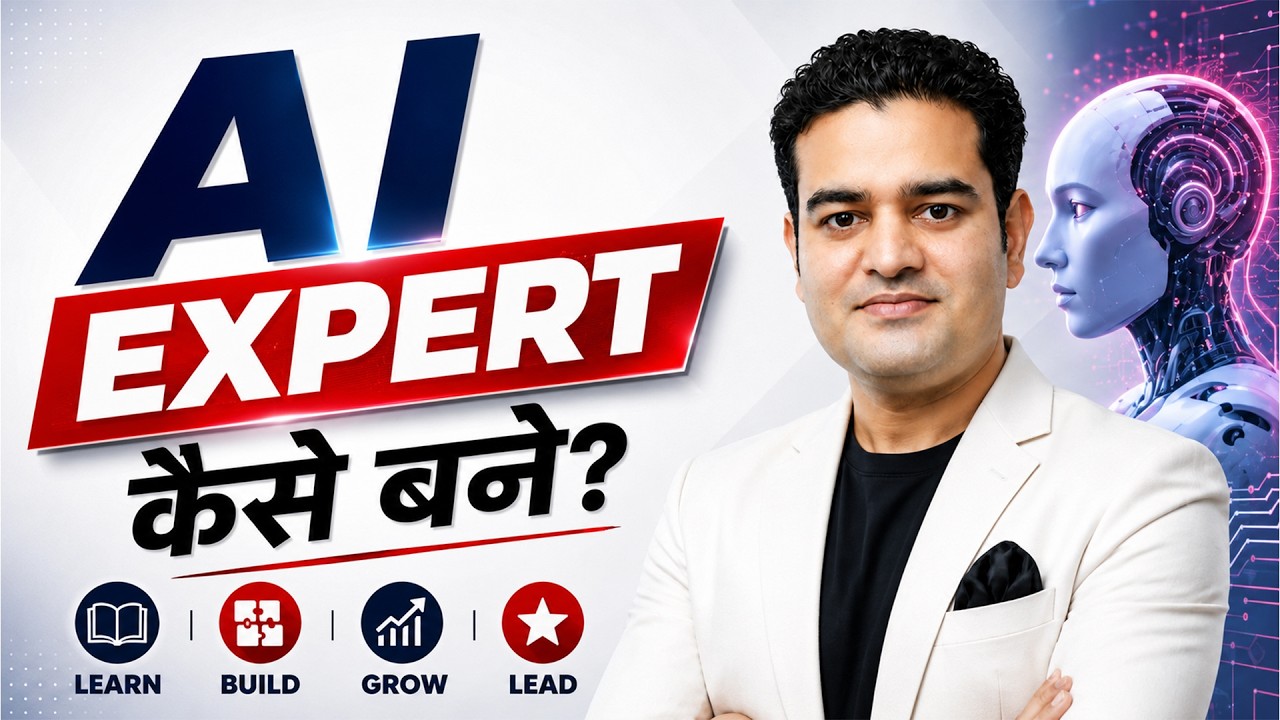 AI Expert Kaise Bane full Guide in Hindi 2026 | #aiexpert