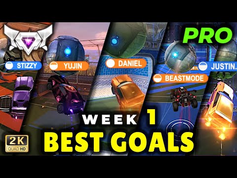 BEST GOALS from PRO Rocket League PLAYERS🔥Week 1🔥Season 19 PRO Ranked 2v2 Montage