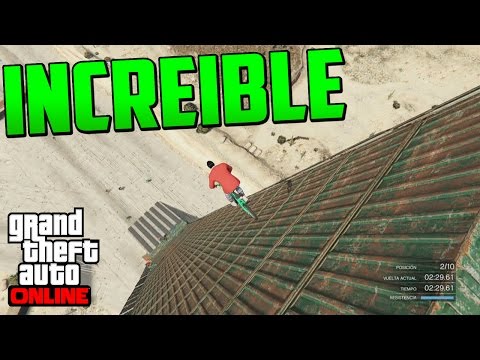 RAMPA SÚPER MEGA RARA!!!! - Gameplay GTA 5 Online Funny Moments (Carrera GTA V PS4)
