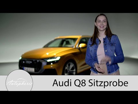 Weltpremiere Audi Q8: erster Eindruck und Sitzprobe im Luxus SUV-Coupé - Autophorie