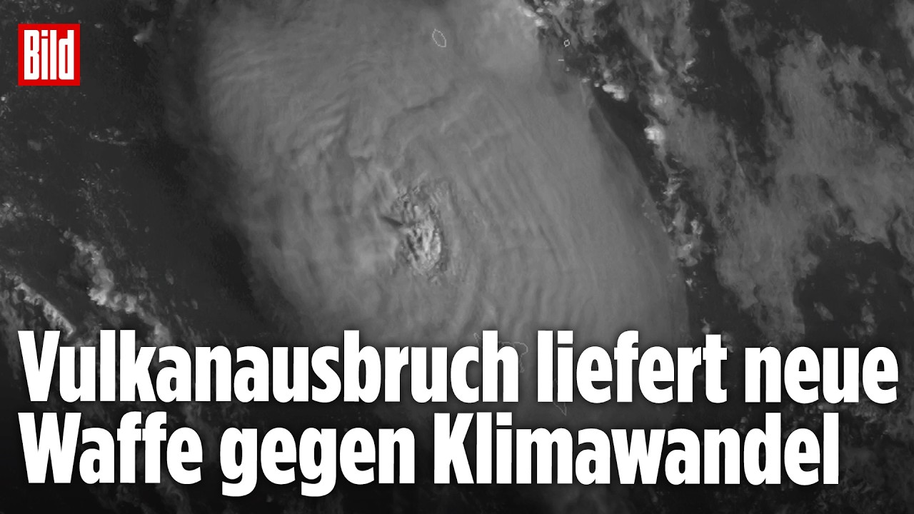 Aschewolke mit gegenteiligem Effekt: Vulkanausbruch eliminiert Methan!
