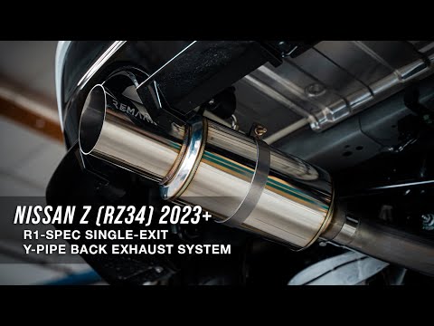 REMARK Nissan Z RZ34 (2023+) - R1-Spec (Single Exit) Y-Back Exhaust Sytem