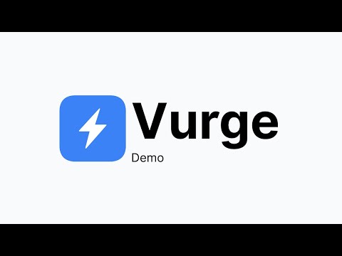 Vurge video preview