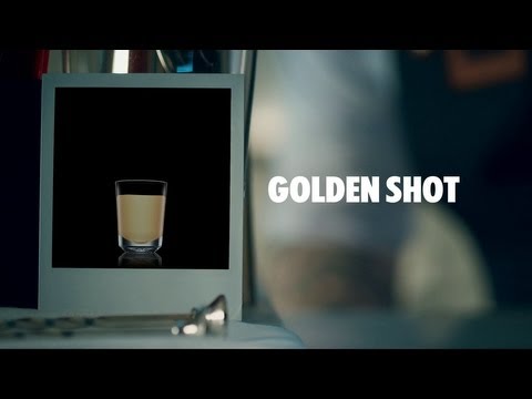 GOLDEN SHOT DRINK RECIPE - HOW TO MIX