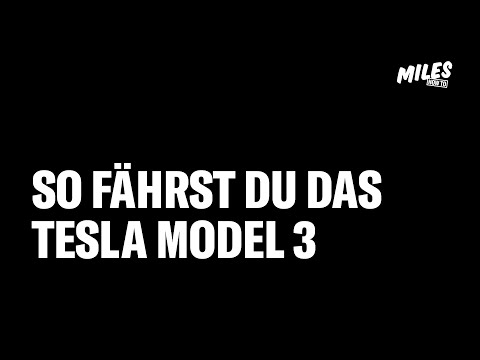 So fährst du das Tesla Model 3 - How to MILES 💡