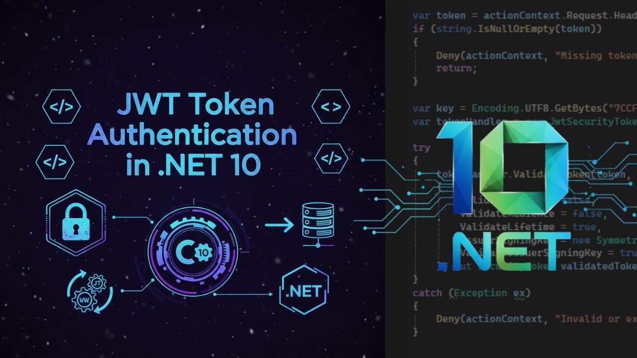 Ultimate .NET 10 JWT Authentication Guide (2025): Secure API with JSON Web Tokens & Refresh Tokens