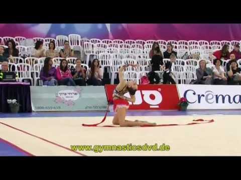 Grand-Prix Holon 2013 - Junior - 02 - Hanna Bazhko - Ribbon