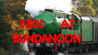 preview picture of video '3801 STEAM TRAIN AT BUNDANOON AUSTRALIA NSW'
