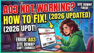 How to Fix AO3 Not Working in 2026 | Archive of Our Own (AO3) Not Loading or Down