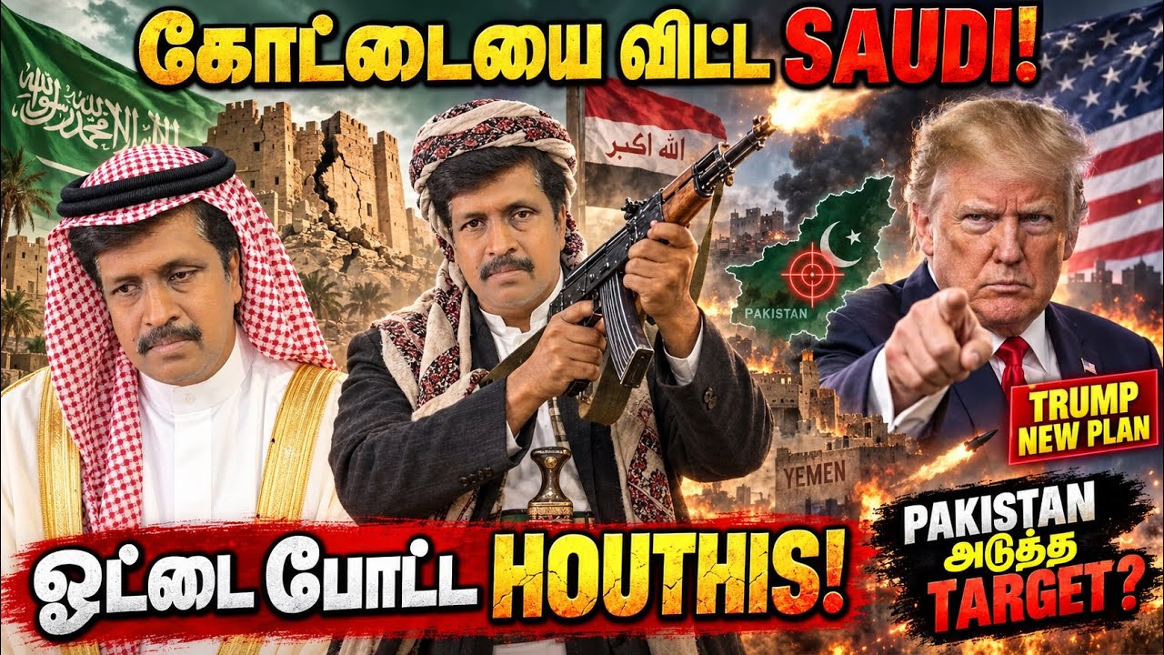 Saudi-க்கு பேரதிர்ச்சி கொடுத்த Houthis! Pakistan-ஐ குறிவைக்கிறார்?