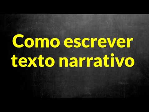 📌Produção de texto: Como escrever texto narrativo [Prof. Alda]