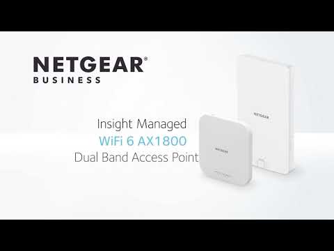 NETGEAR WAX610 WiFi 6 PoE+ Access Point (1.8Gbps AX)