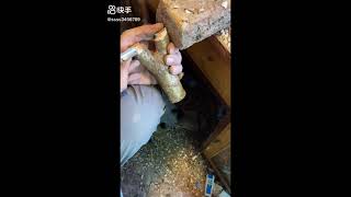 Simple manufacture of wooden slingshot