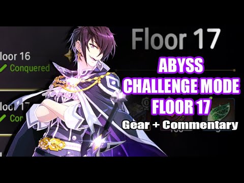 [Epic Seven] Abyss Challenge Mode - Floor 17 (Gear + Commentary)