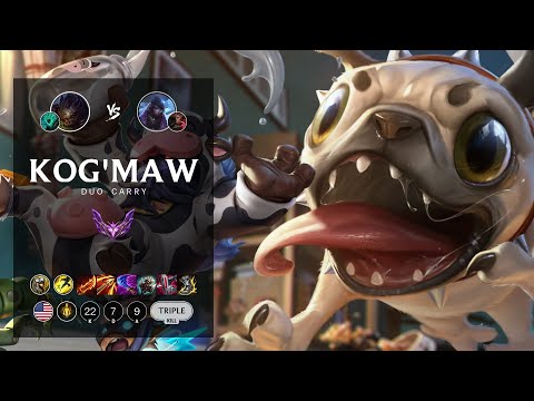 Kog'Maw ADC vs Aphelios - NA Master Patch 12.11