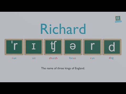 How to pronounce Richard ?