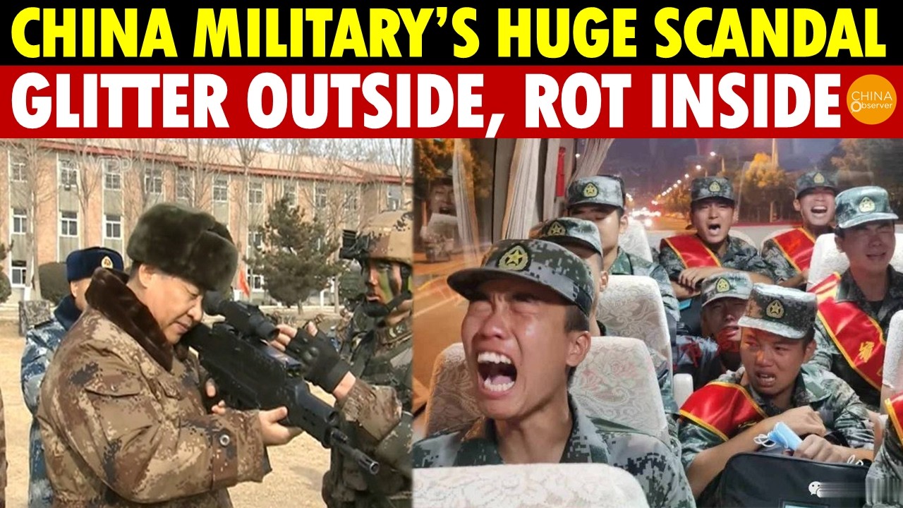 China Military’s Huge Scandal—2 Trillion RMB Empire, Glitter Outside, Rot Inside