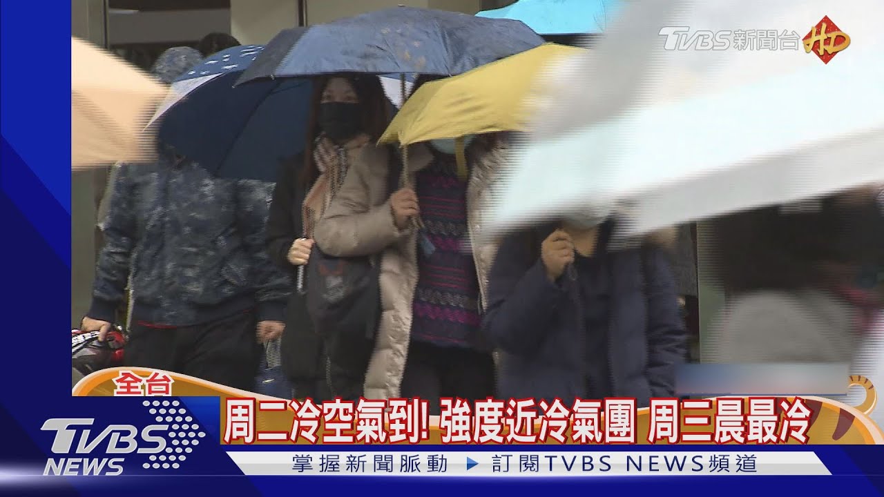 開工日帶傘!周一午後鋒面過 各地漸轉雨