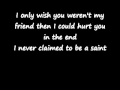 Slipknot-Snuff Lyrics 