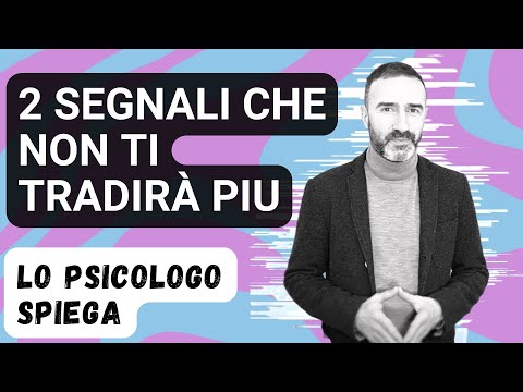 Se ha tradito lo rifarà?