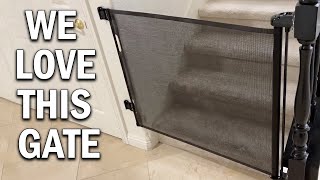 Dearlomum Punch Free Install Retractable Baby Gate Review -  Is It Worth The Money?