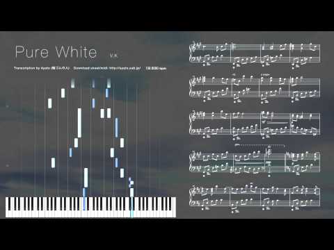 Pure White (Deemo) - Piano Solo + Sheet Music (PDF/MIDI)