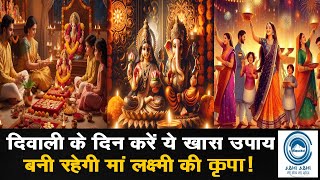 Diwali/KartikAmavasya/MataLakshmiदिवाली के दिन करें ये खास उपाय बनी रहेगी मां लक्ष्मी की कृपा!