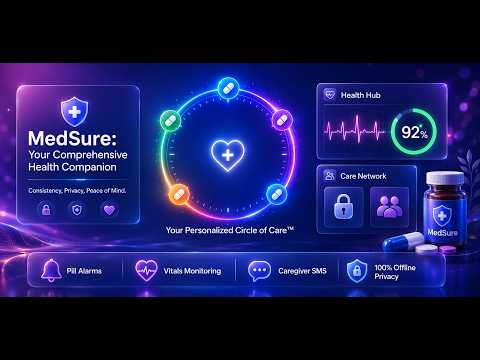 MedSure: Pill Tracker & Alarm video thumbnail