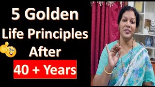 Download lagu 5 Golden Life Principles After Crossing 40  Years - Go For Healthy Lifestyle mp3