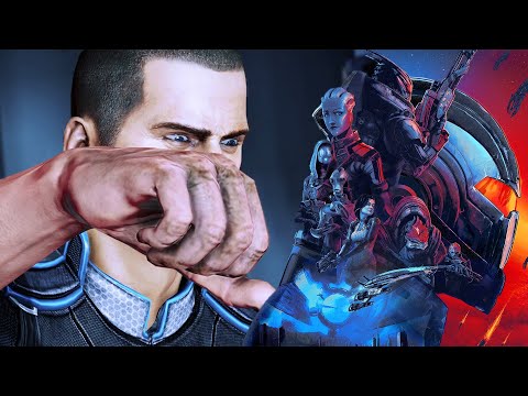 Renegade Shepard Punches Reporter Khalisah al-Jilani + Bonus in every Mass Effect Legendary Edition
