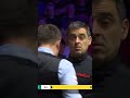 Didn’t know snooker was a contact sport 😂 #RonnieOSullivan #RyanDay #CazooWorldChampionship #snooker