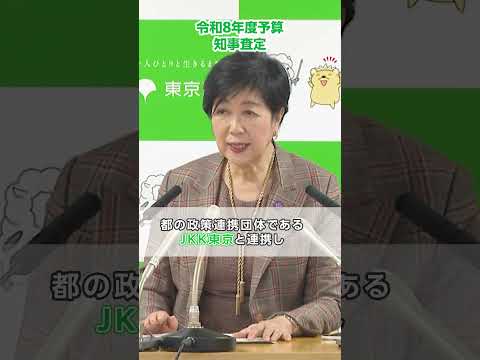 【令和８年度予算　知事査定／アフォーダブルな住宅の提供】