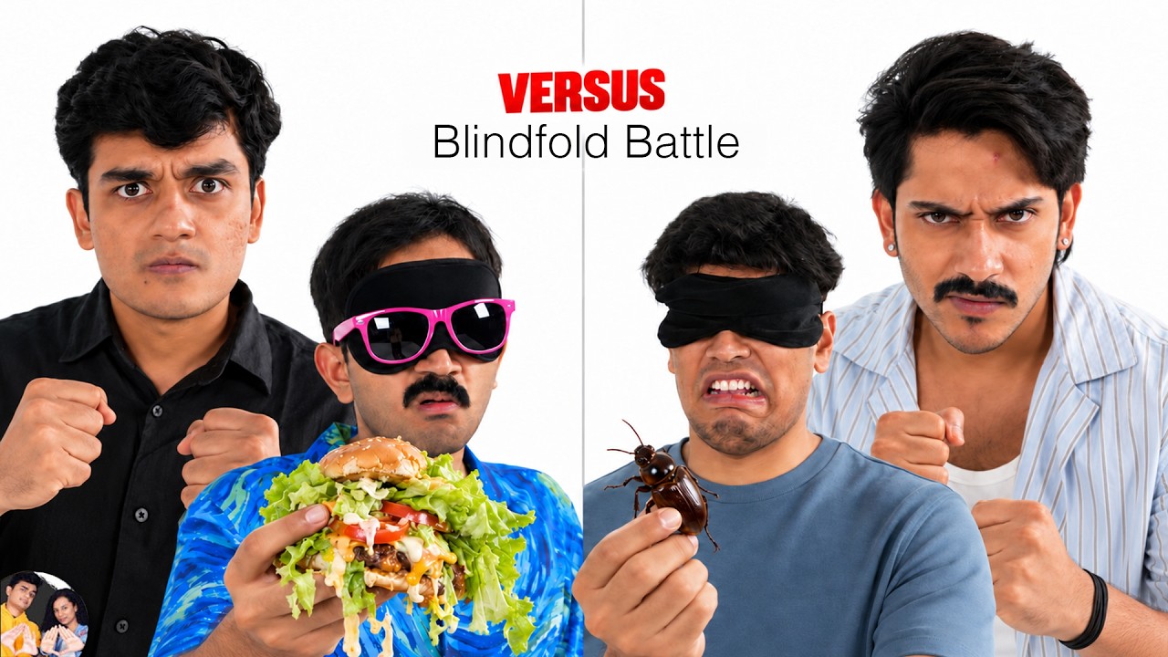 Blindfold Test That Went Too Far | Ft @Puravjha_ @Mythpat @HiSaimanSays | SlayyPop