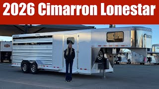 A preview image of the linked video showcasing 2026 Cimarron Lonestar Stock