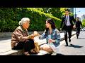 A Beggar Girl Buys A Bun For An Old Woman She Turns Out To Be A CEO S Grandma He Falls For Her