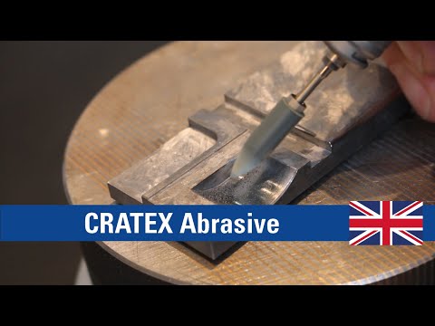 Cratex rubber-bonded abrasive | Application Video