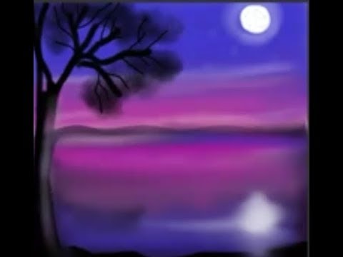 How to draw the night sky