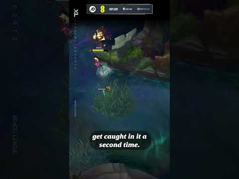 Maokai can root twice?! 🌲#leagueoflegends #Maokai #LEC