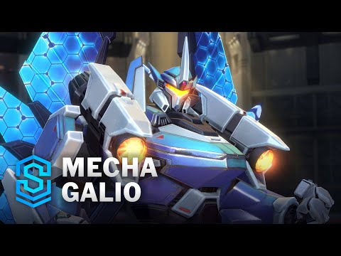 Mecha Galio Wild Rift Skin Spotlight