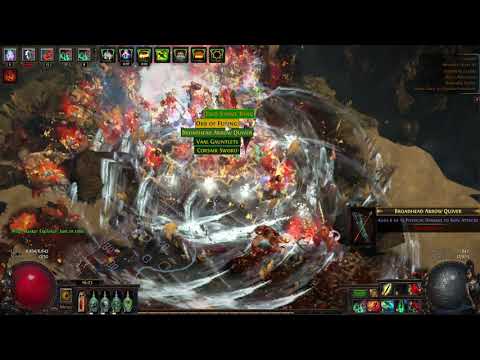 60 Second T15 Canyon Clear - Fastest POE Build - Witch Necromancer & Summoner