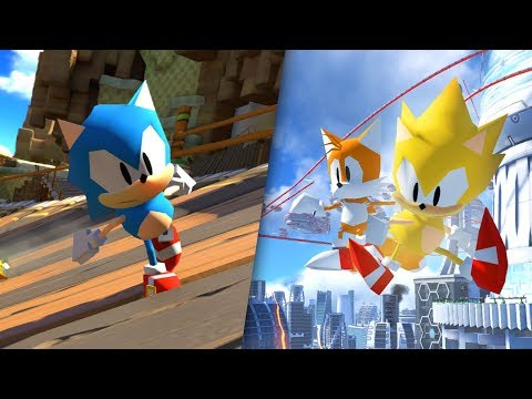 SONIC MANIA FORCES - Tails Partner & Super Form