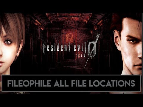 Resident Evil 0 - Fileophile Trophy/Achievement - All File Locations