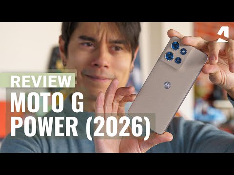 Motorola Moto G Power - 2026 | Unlocked | Made for US 8/128GB | 50MP Camera | Pantone Evening Blue | AI Camera System, Military Grade, Ram Boost video review thumbnail