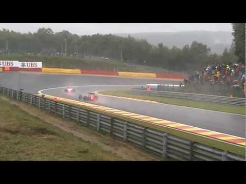 F1 Belgium Grand Prix 2012 : Support races highlights and epic Formula 1 sounds!!!!