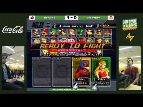 G2 | Westballz (Falco) vs. Bee Wesley (Sheik) | SSBM Pools | DPG