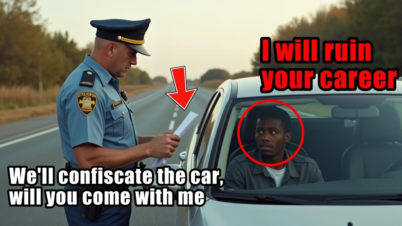 Police Stop a Black Driver, Unaware He's a Senator Whose Congress Speech Will Ruin Their Careers