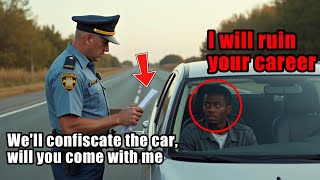 Police Stop a Black Driver, Unaware He's a Senator Whose Congress Speech Will Ruin Their Careers